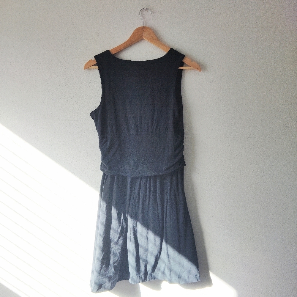 Athleta Vneck Sleeveless Wrap Dress - Picture 2 of 8